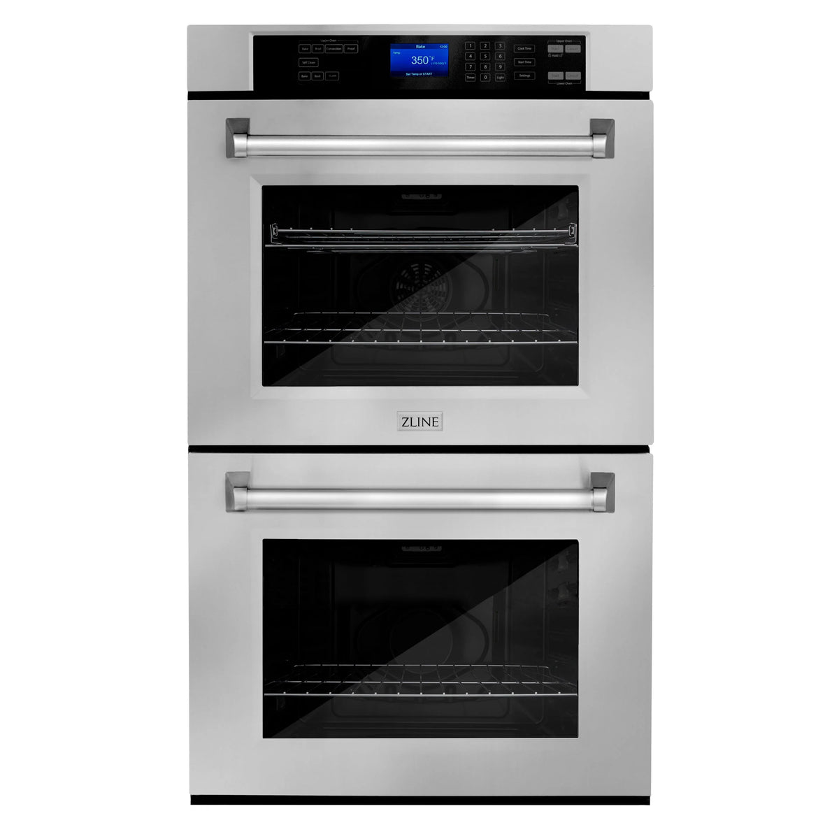 ZLINE - Kitchen Package with 48&quot; Stainless Steel Rangetop and 30&quot; Double Wall Oven (2KP-RTAWD48)