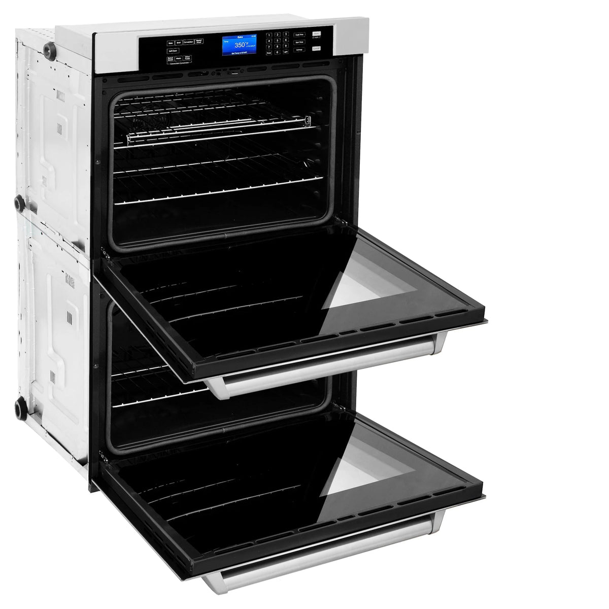 ZLINE - Kitchen Package with 36&quot; Stainless Steel Rangetop and 30&quot; Double Wall Oven (2KP-RTAWD36)