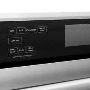 ZLINE 30" Professional Single Wall Oven with Self Clean and True Convection in Stainless Steel (AWS-30)