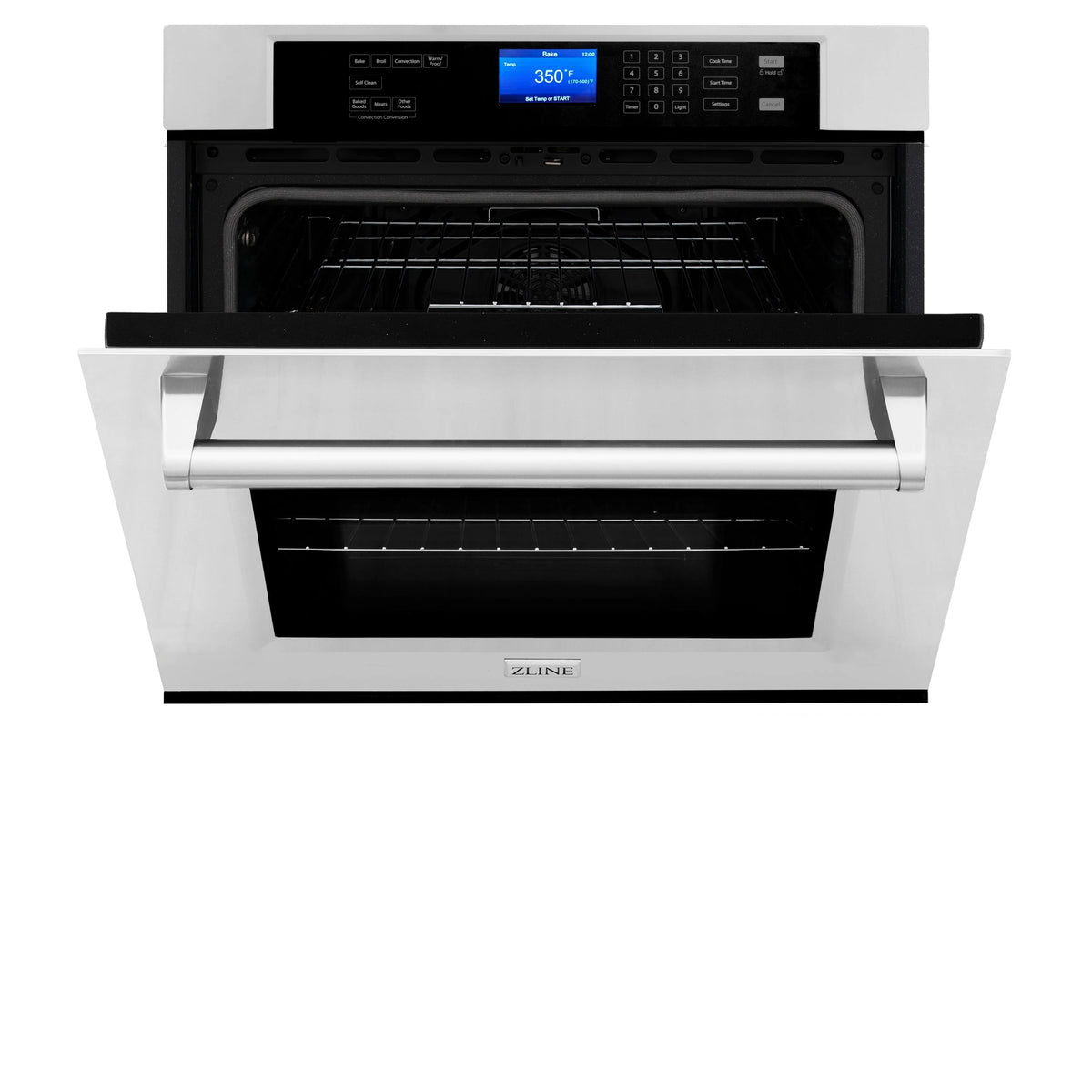 ZLINE - Kitchen Package with 36&quot; Stainless Steel Rangetop and 30&quot; Single Wall Oven (2KP-RTAWS36)