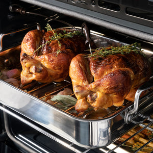 ZLINE - 30 in. Professional True Convection Double Wall Oven with Air Fry and Self Clean in Stainless Steel (WAD-30)