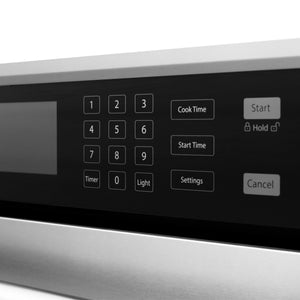 ZLINE - 30 in. Professional True Convection Single Wall Oven with Air Fry and Self Clean in Stainless Steel with White Matte Door