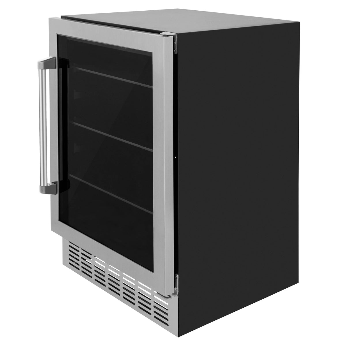 ZLINE 24&quot; Monument 154 Can Beverage Fridge in Stainless Steel (RBV-US-24)