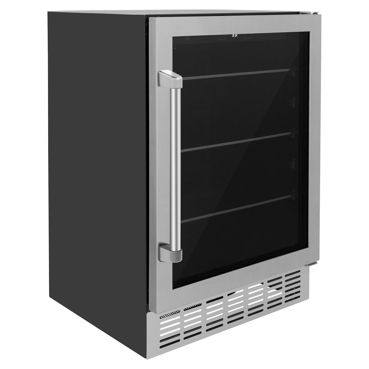 ZLINE 24&quot; Monument 154 Can Beverage Fridge in Stainless Steel (RBV-US-24)