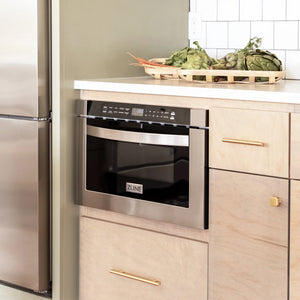 ZLINE 24" 1.2 cu. ft. Built-in Microwave Drawer in Stainless Steel