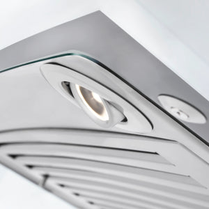 ZLINE - 30" Convertible Vent Wall Mount Range Hood in Stainless Steel & Glass (KN-30)