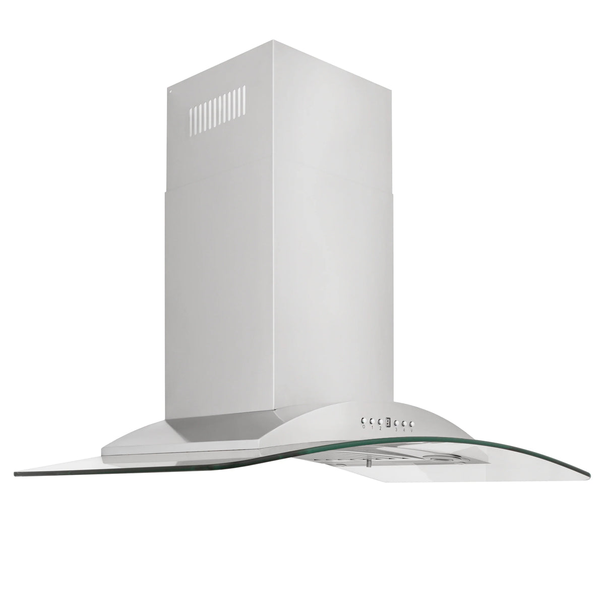 ZLINE - 30&quot; Convertible Vent Wall Mount Range Hood in Stainless Steel &amp; Glass (KN-30)