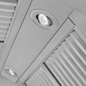 ZLINE - 36" Professional Convertible Vent Wall Mount Range Hood in Stainless Steel (597-36)