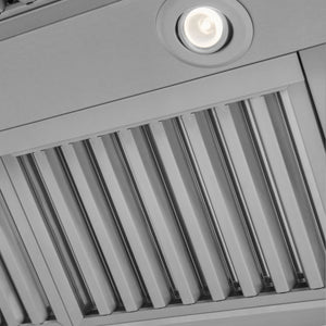 ZLINE - 36" Professional Convertible Vent Wall Mount Range Hood in Stainless Steel (597-36)