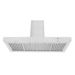 ZLINE - 48" Convertible Vent Wall Mount Range Hood in Stainless Steel (KE-48)