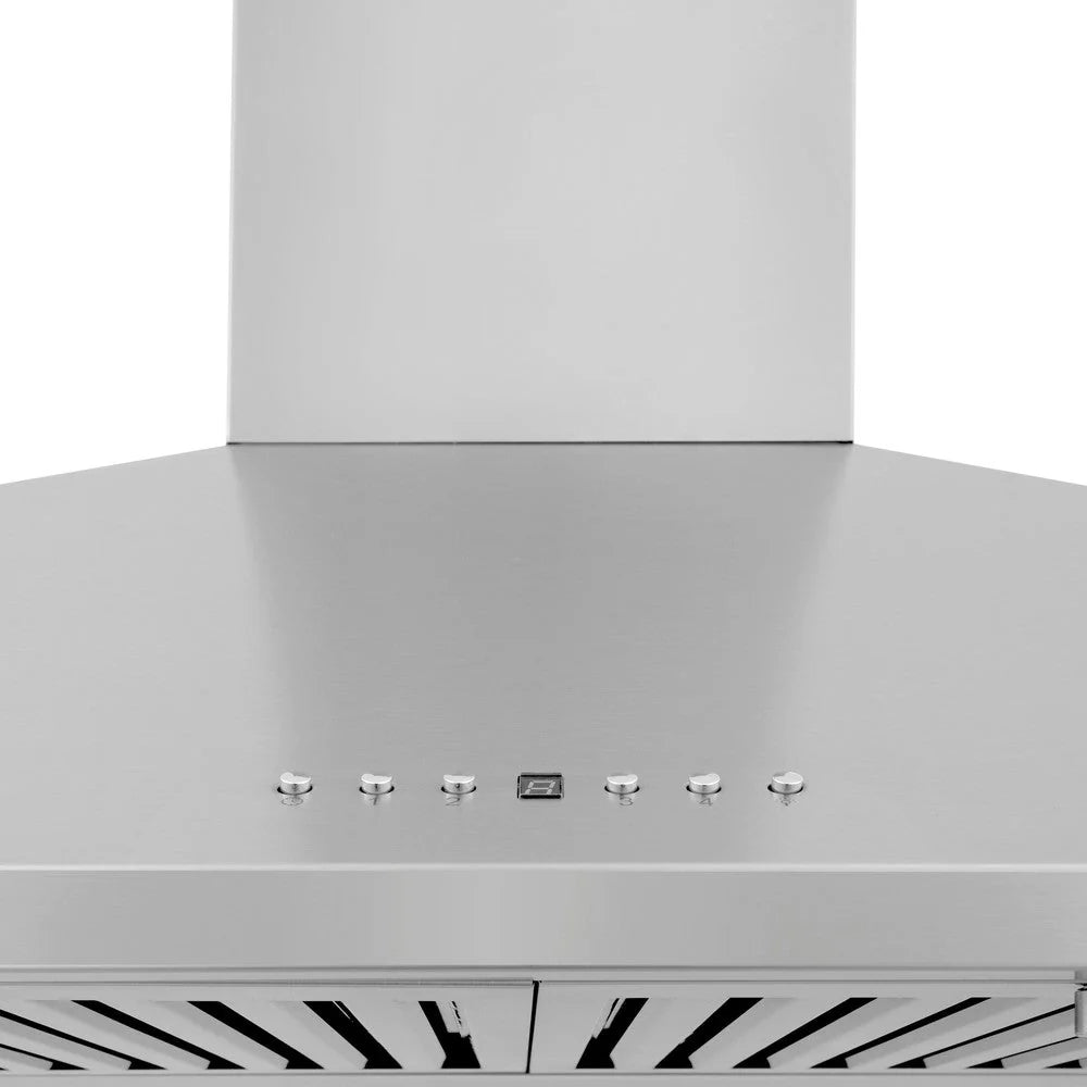 ZLINE - 48&quot; Convertible Vent Convertible Vent Wall Mount Range Hood in Stainless Steel (KL2-48)
