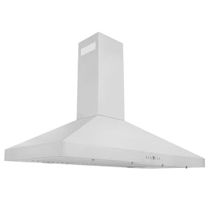 ZLINE - 48" Convertible Vent Convertible Vent Wall Mount Range Hood in Stainless Steel (KL3-48)