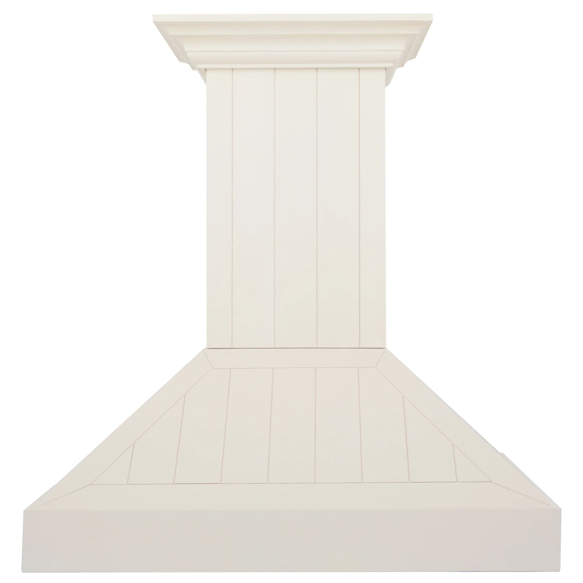 ZLINE - 30&quot; Ducted Vent Wooden Convertible Vent Wall Mount Range Hood in Cottage White (KPTT-30)