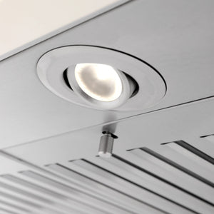 ZLINE - 30" Ducted Vent Wooden Convertible Vent Wall Mount Range Hood in Cottage White (KPTT-30)
