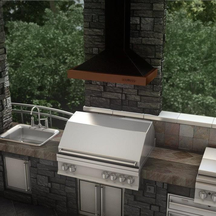 ZLINE - 36&quot; Convertible Vent Designer Series Wall Mount Range Hood (KB2-BCXXX-36)