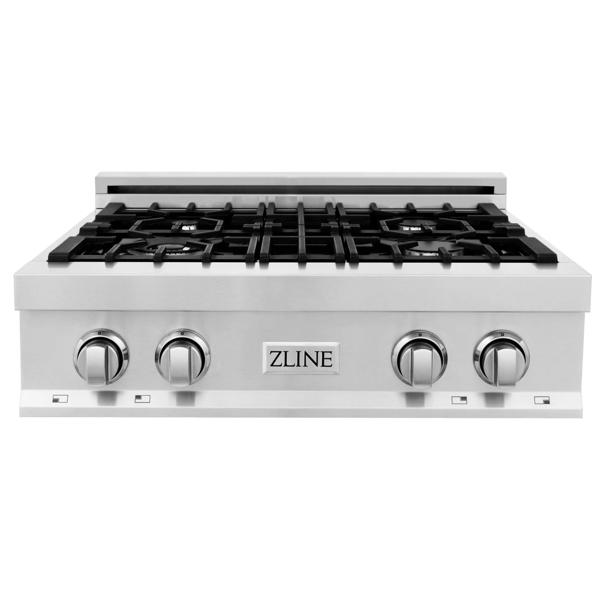 ZLINE 30&quot; Porcelain Gas Stovetop with 4 Gas Burners and Griddle (RT-GR-30)