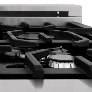 ZLINE 36" 4.6 cu. ft. Dual Fuel Range with Gas Stove and Electric Oven in Fingerprint Resistant Stainless Steel (RAS-36)