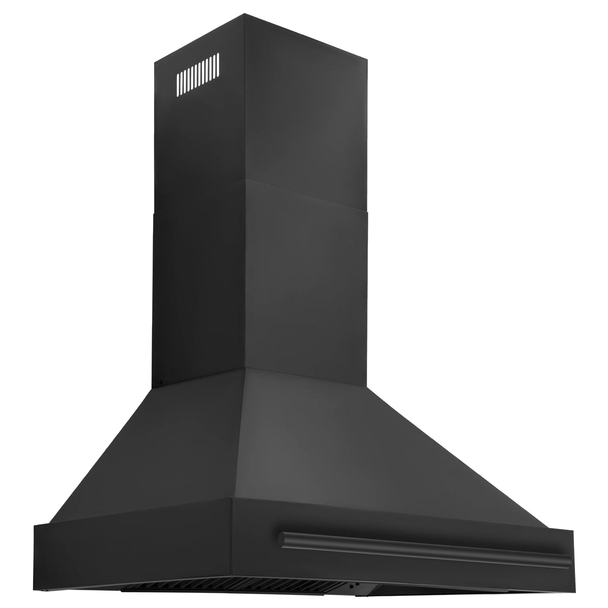 ZLINE - 36&quot; Black Stainless Steel Range Hood with Black Stainless Steel Handle (BS655-36-BS)
