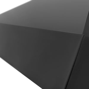 ZLINE - 36" Ducted Vent Black Stainless Steel Wall Mount Range Hood (BS655N-36)