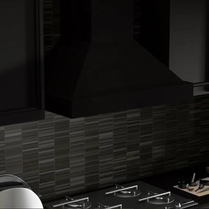 ZLINE - 30" Convertible Vent Wooden Wall Mount Range Hood in Black (KBCC-30)