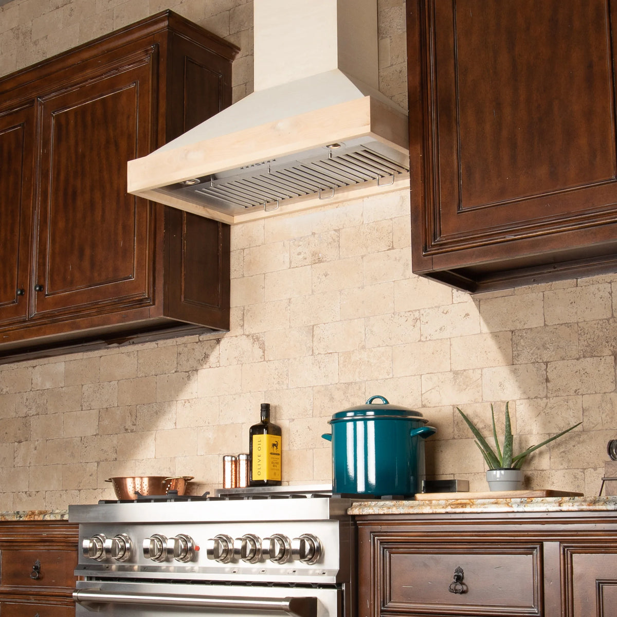 ZLINE - 30&quot; Ducted Unfinished Wooden Wall Mount Range Hood (KBUF-30)