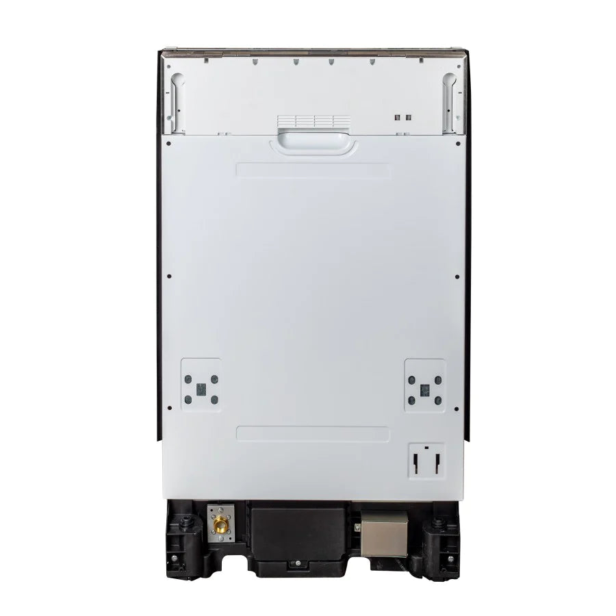 ZLINE 18 in. Compact Copper Top Control Dishwasher with Stainless Steel Tub and Modern Style Handle, 52dBa