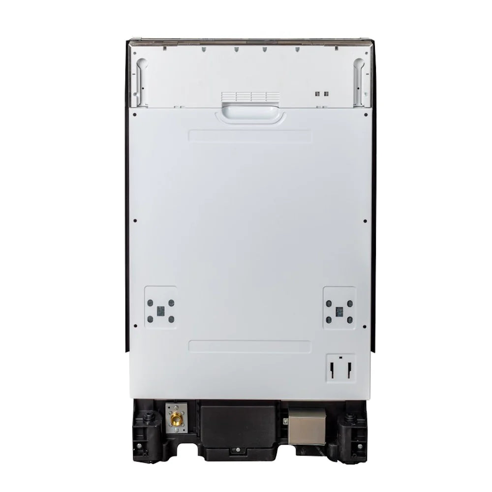 ZLINE 18 in. Compact Oil-Rubbed Bronze Top Control Dishwasher with Stainless Steel Tub and Modern Style Handle, 52dBa