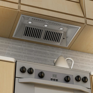 ZLINE - 34" Ducted Wall Mount Range Hood Insert in Stainless Steel (721-34)