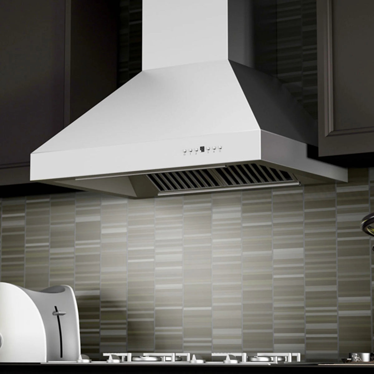 ZLINE - 36&quot; Professional Ducted Wall Mount Range Hood in Stainless Steel (667-36)