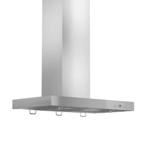 ZLINE - 30" Convertible Vent Wall Mount Range Hood in Stainless Steel with Crown Molding (KECRN-30)