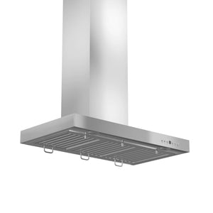 ZLINE - 30" Convertible Vent Wall Mount Range Hood in Stainless Steel with Crown Molding (KECRN-30)
