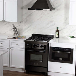 ZLINE - 48" Convertible Vent Wall Mount Range Hood in Black Stainless Steel (BSKBN-48)