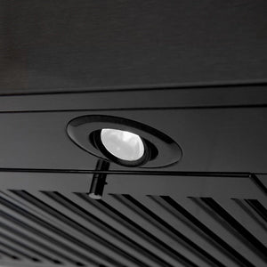 ZLINE - 36" Convertible Vent Wall Mount Range Hood in Black Stainless Steel (BSKEN-36)