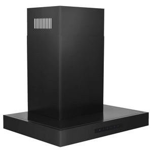ZLINE - 36" Convertible Vent Wall Mount Range Hood in Black Stainless Steel (BSKEN-36)