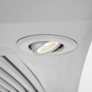 ZLINE - 48" Convertible Vent Convertible Vent Wall Mount Range Hood in Stainless Steel & Glass (KN4-48)