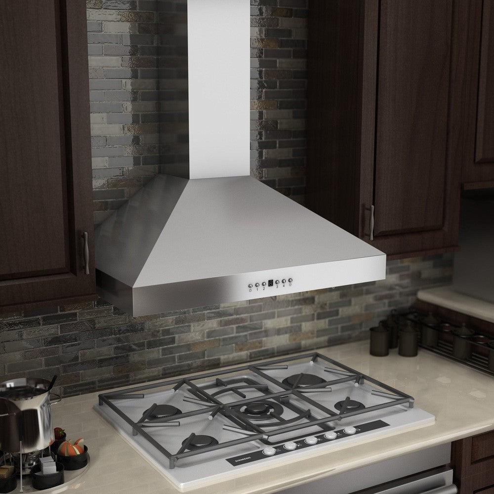 ZLINE - 48&quot; Convertible Vent Convertible Vent Wall Mount Range Hood in Stainless Steel (KL3-48)