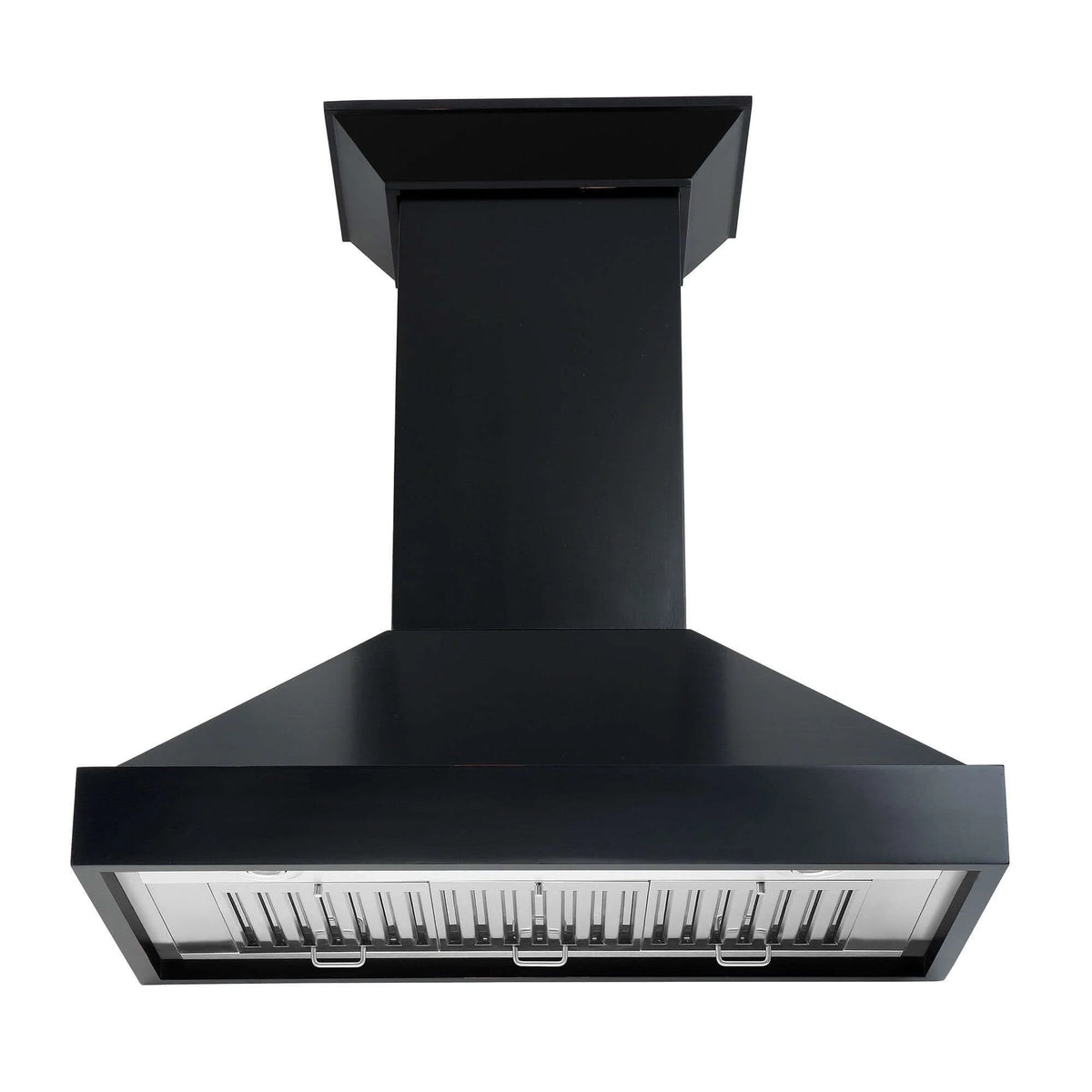 ZLINE - 36&quot; Convertible Vent Wooden Wall Mount Range Hood in Black