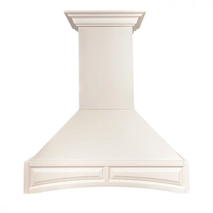 ZLINE - 30" Convertible Vent Wooden Wall Mount Range Hood in Cottage White (321TT-30)