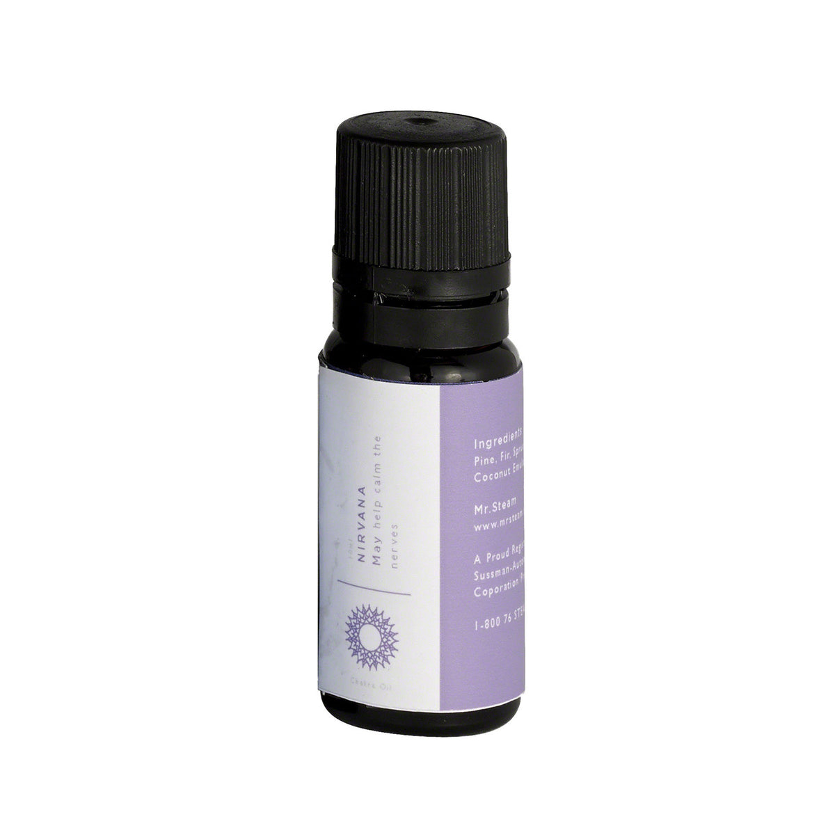 MrSteam - Violet Nirvana Chakra Aroma Oil in 10 mL Bottle