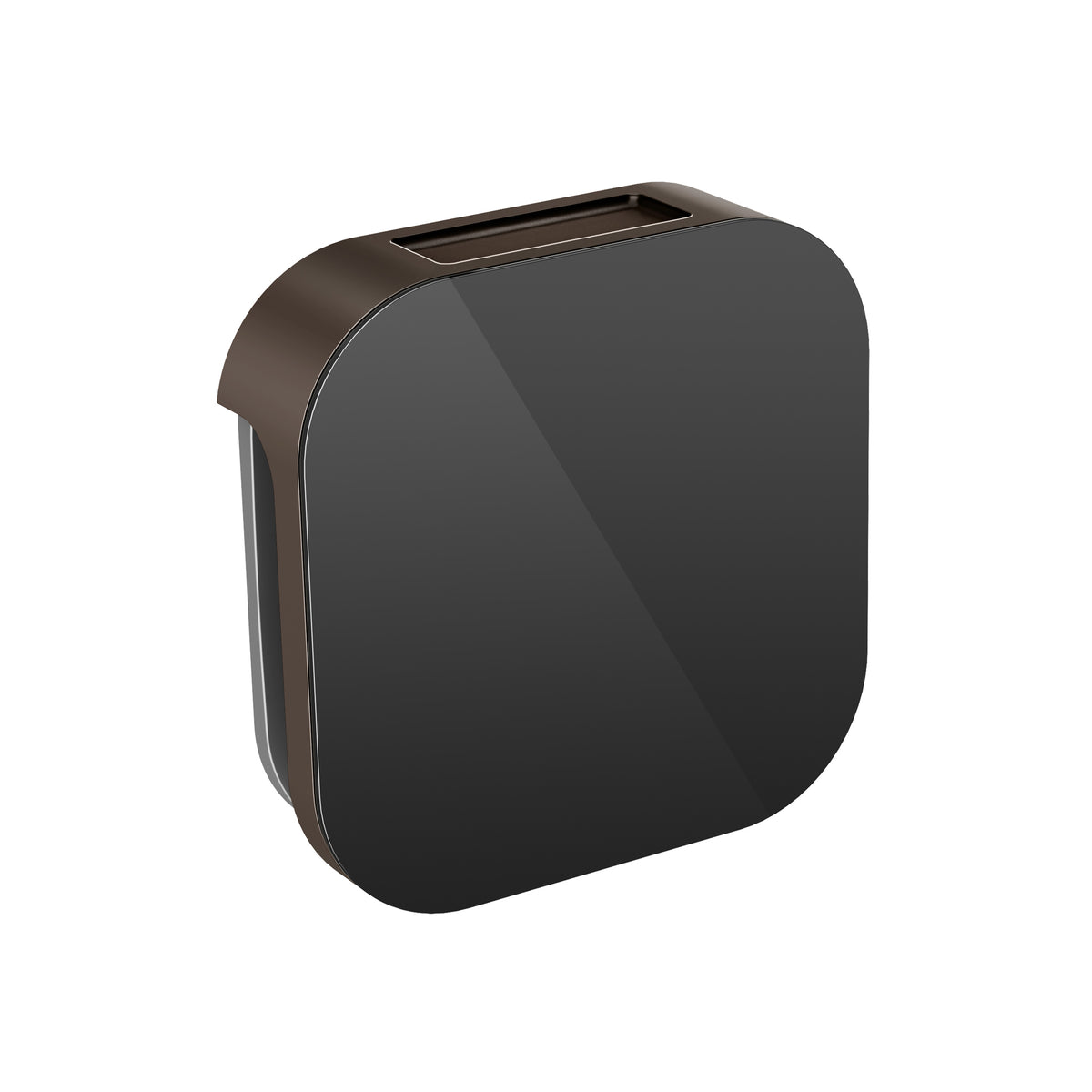 MrSteam - Aroma Glass 3 in. W. Steamhead with AromaTherapy Reservoir in Black Oil Rubbed Bronze