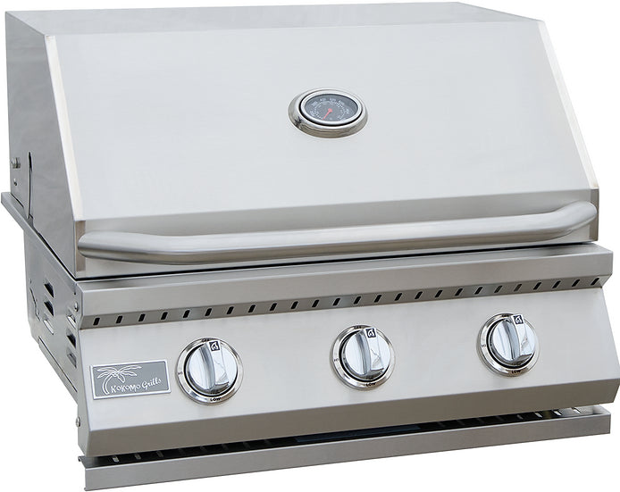 KoKoMo - 26&quot; Built in 3 Burner Grill