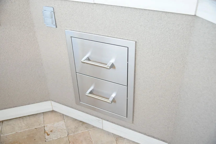 KoKoMo - Outdoor Kitchen Double Drawer