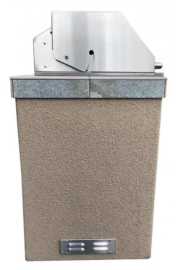 KoKoMo - Panama 4&#39; BBQ Island with 4 Burner Built In BBQ Grill