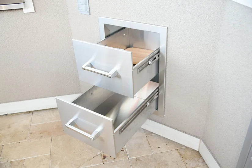 KoKoMo - Outdoor Kitchen Double Drawer