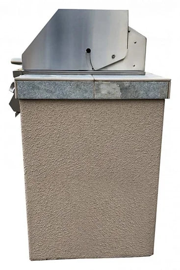 KoKoMo - Panama 4&#39; BBQ Island with 4 Burner Built In BBQ Grill