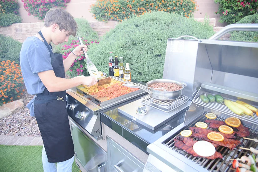 KoKoMo - 22&quot; Griddle Teppanyaki Grill