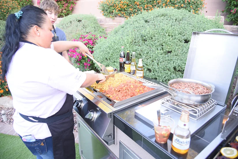 KoKoMo - 22&quot; Griddle Teppanyaki Grill