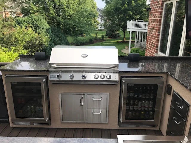 KoKoMo - 40&quot; Built in 5 Burn Professional Grill