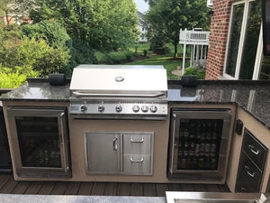 KoKoMo - 40" Built in 5 Burn Professional Grill