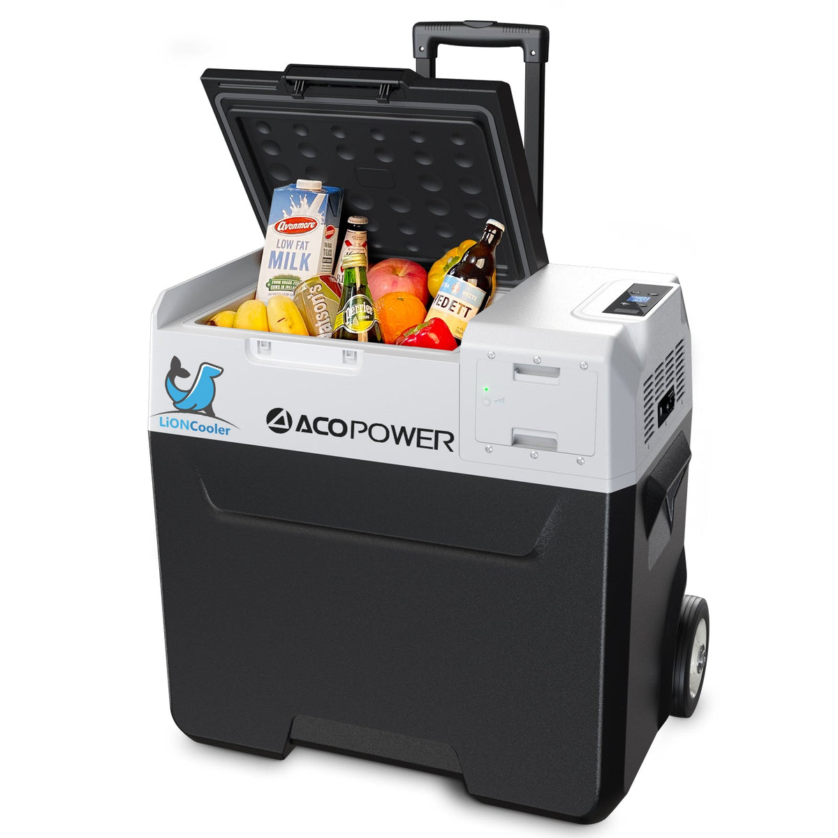 ACOPOWER - LionCooler X50A Portable Solar Fridge Freezer, 52 Quarts